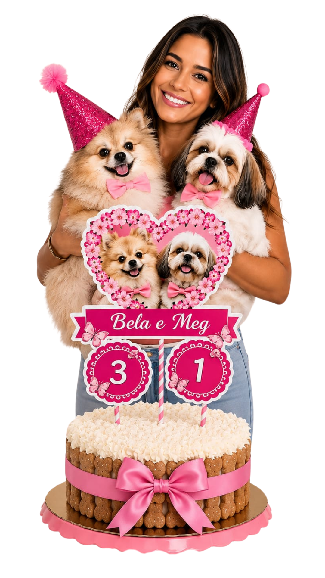 Festa de AUniversário para pets feita pela Chef Pet Gourmet